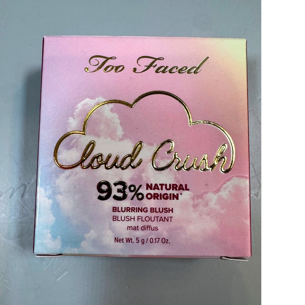 Too Faced Cloud Crush Blurring Blush Berry Dreamy 5g Full Size NIB